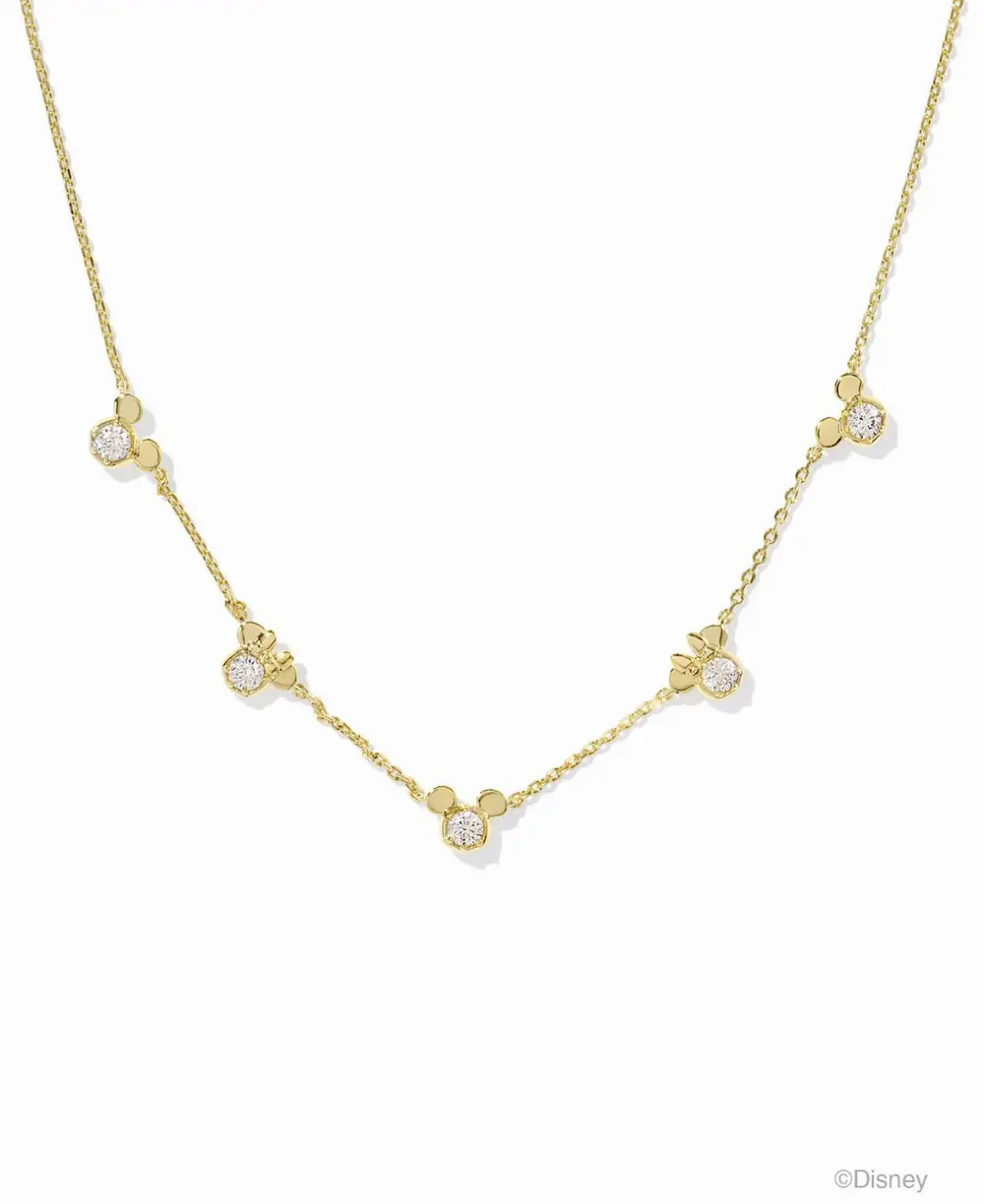 Disney | Kendra Scott Mickey Mouse and Minnie Mouse Strand Necklace