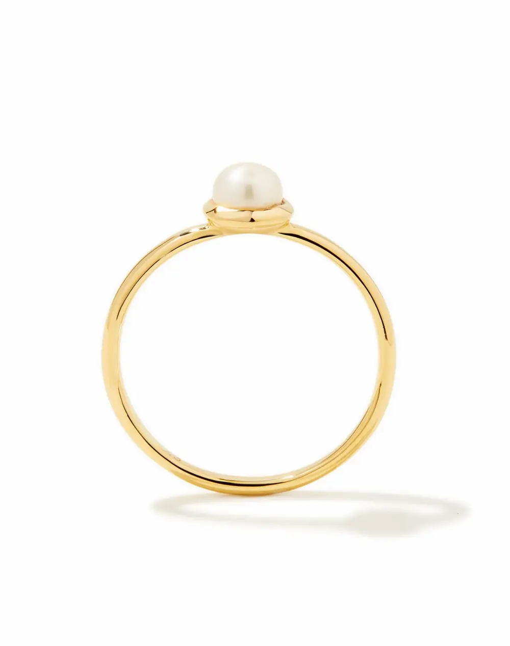 Davie Pearl Band Ring