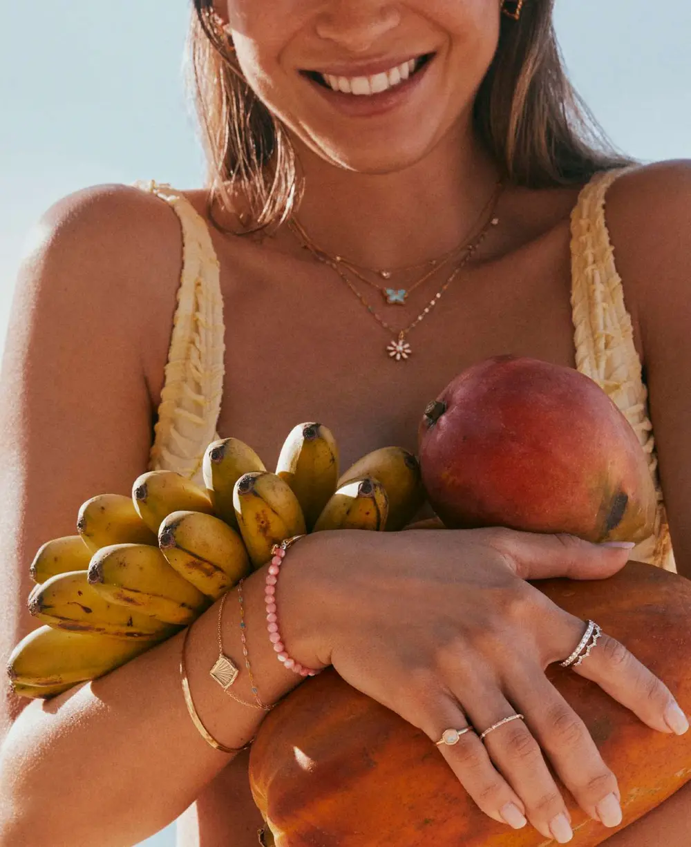 Multicolor Mirror Chain Bracelet
