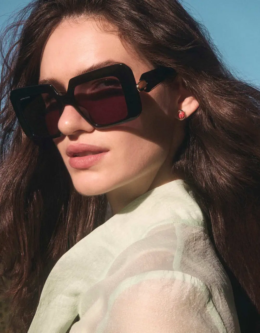 Ladybug Stud Earrings