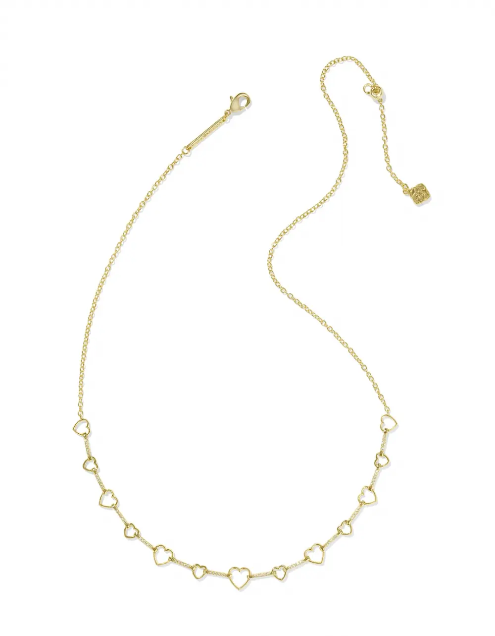 Haisley Heart Strand Necklace