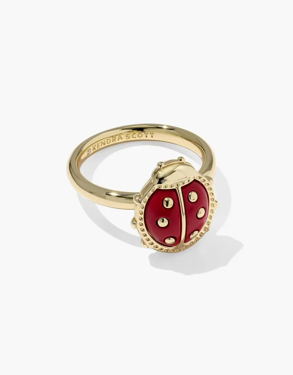 Ladybug Band Ring