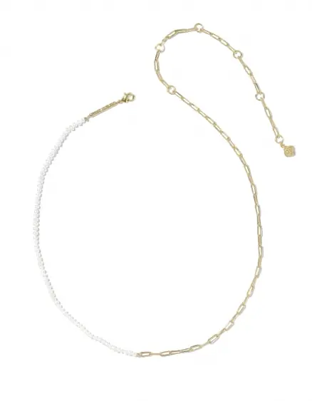Markie Half Chain Necklace