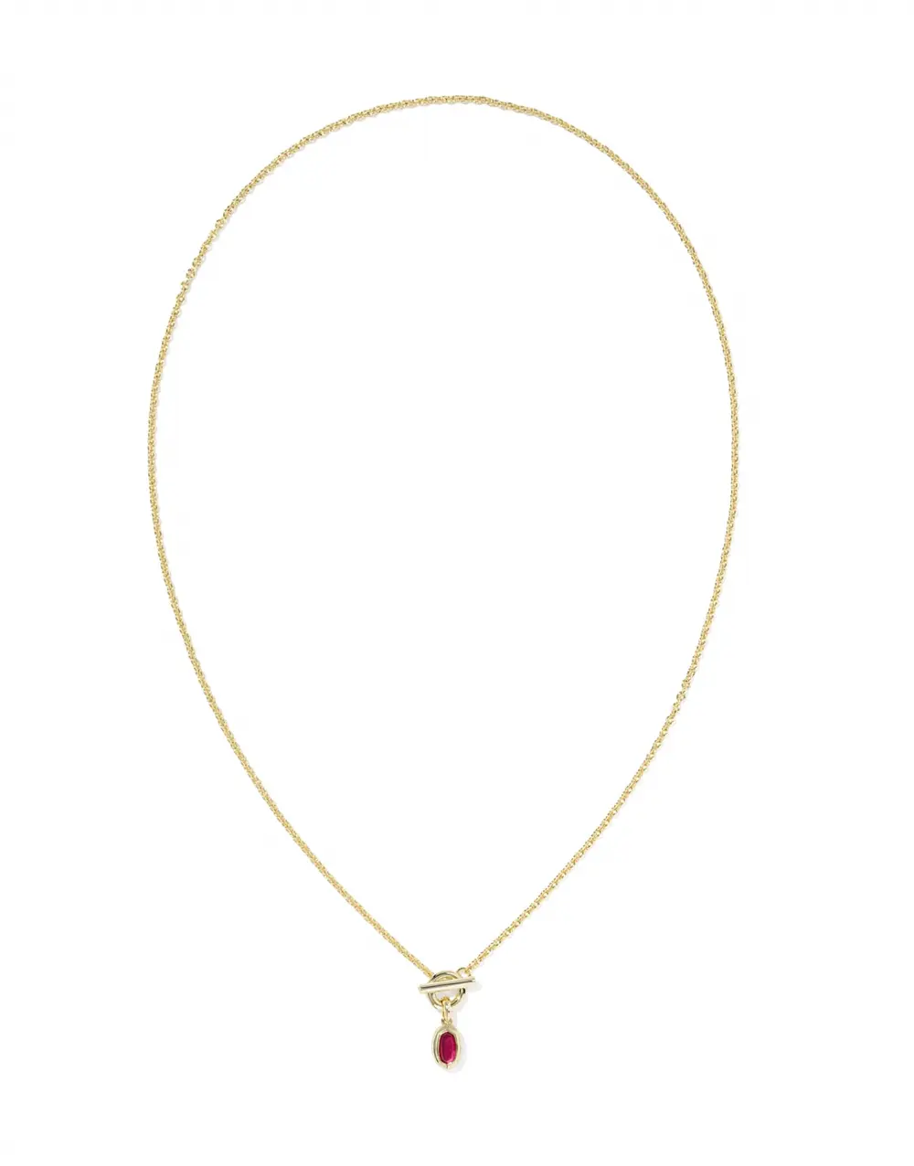 Mini Elisa Toggle Short Pendant Necklace