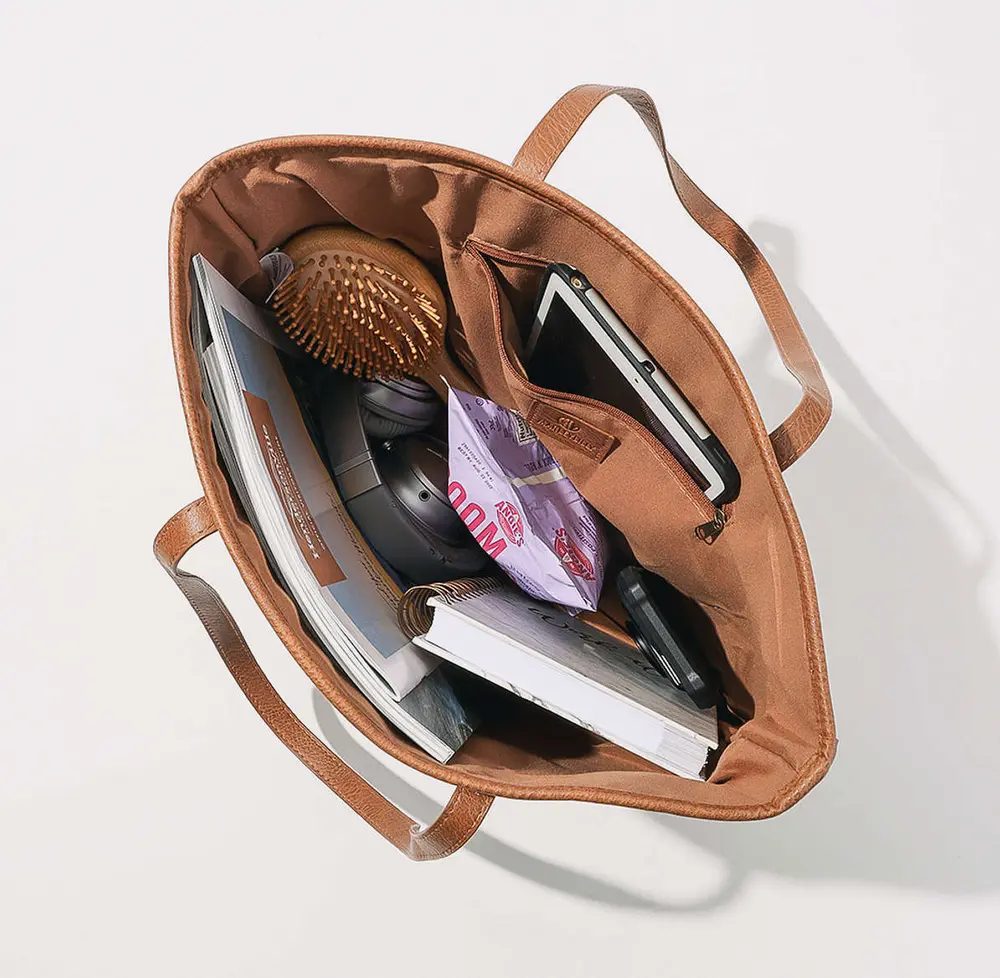 Monogrammed Leopard Tote Bag