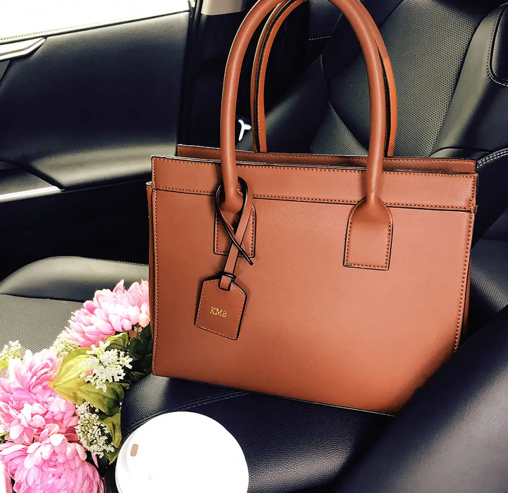 Monogrammed Sophie Handbag