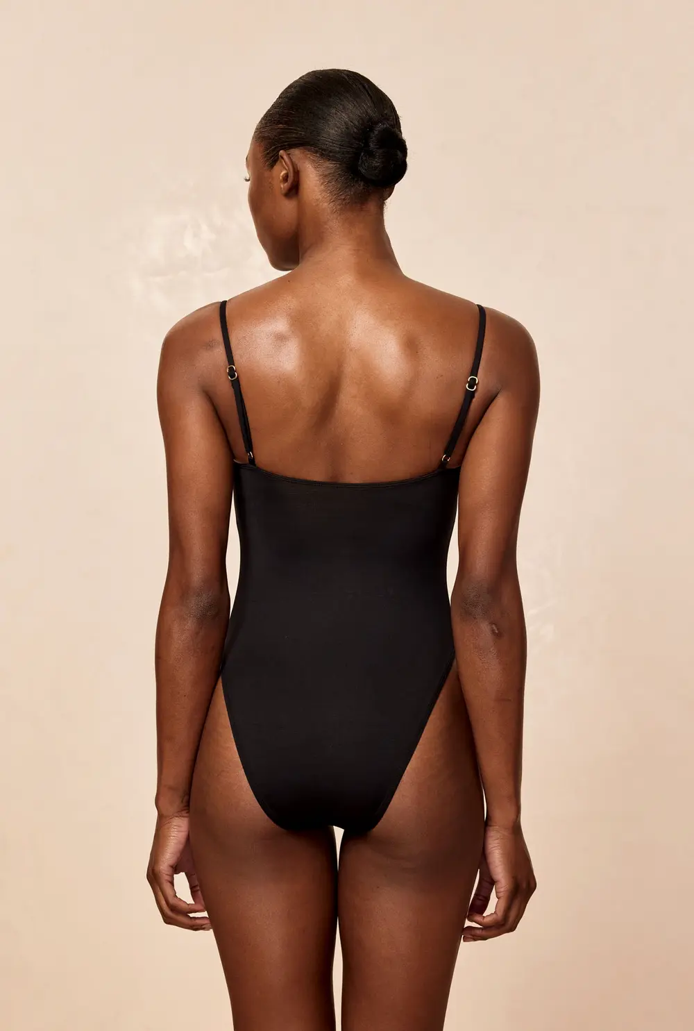 Sausalito One Piece - Black/Ivory