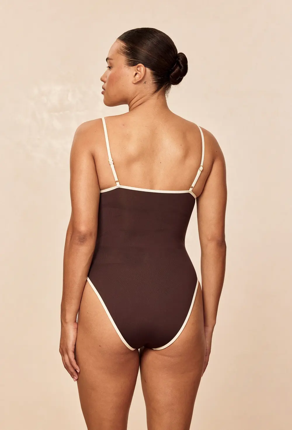 Ravello One Piece - Espresso/Ivory