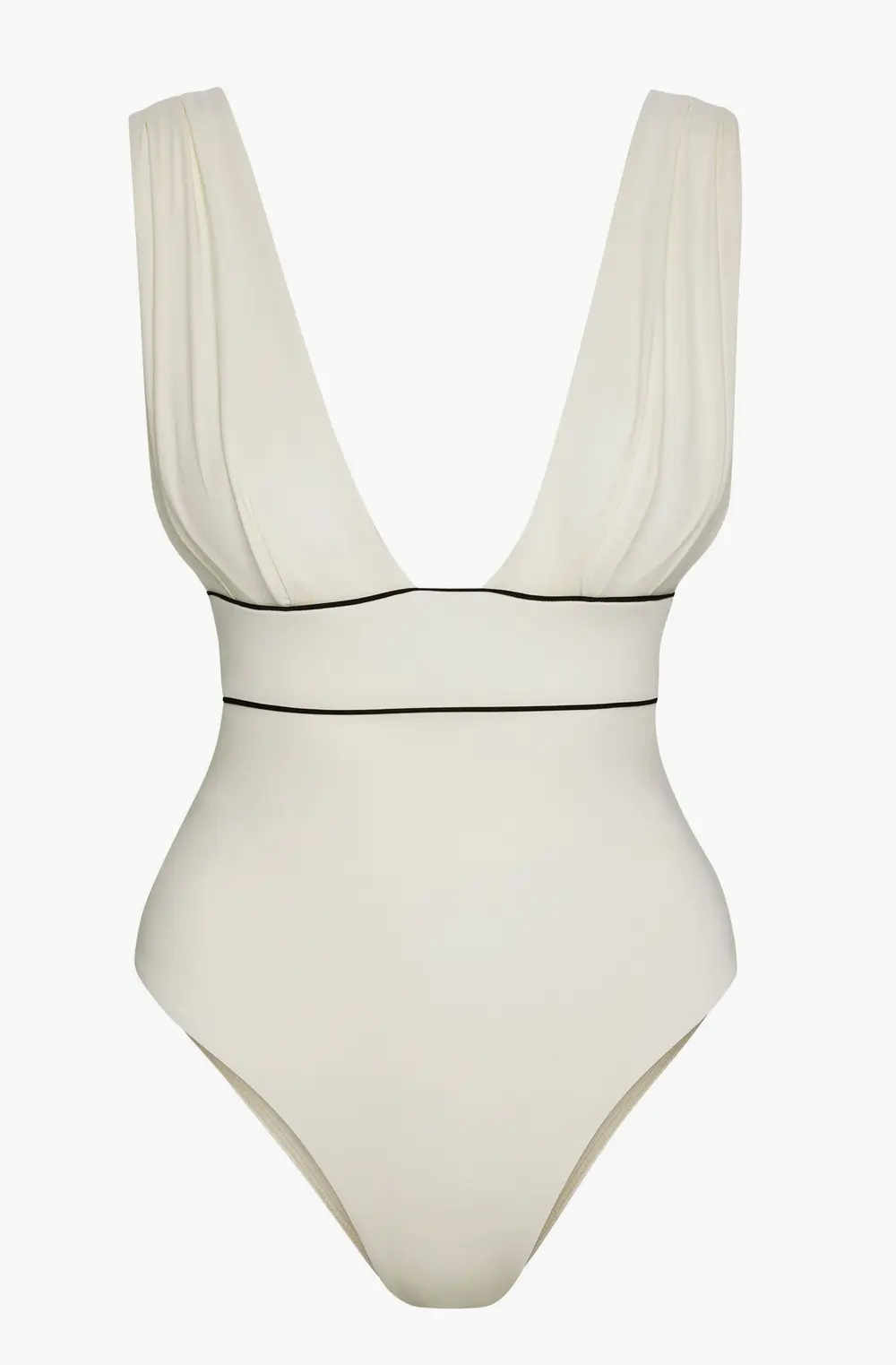Aruba One Piece - Ivory/Black