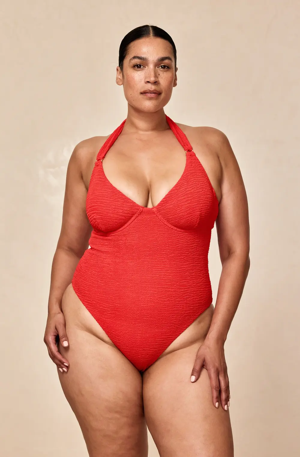 Honolulu One Piece - Chili Pepper Crinkle