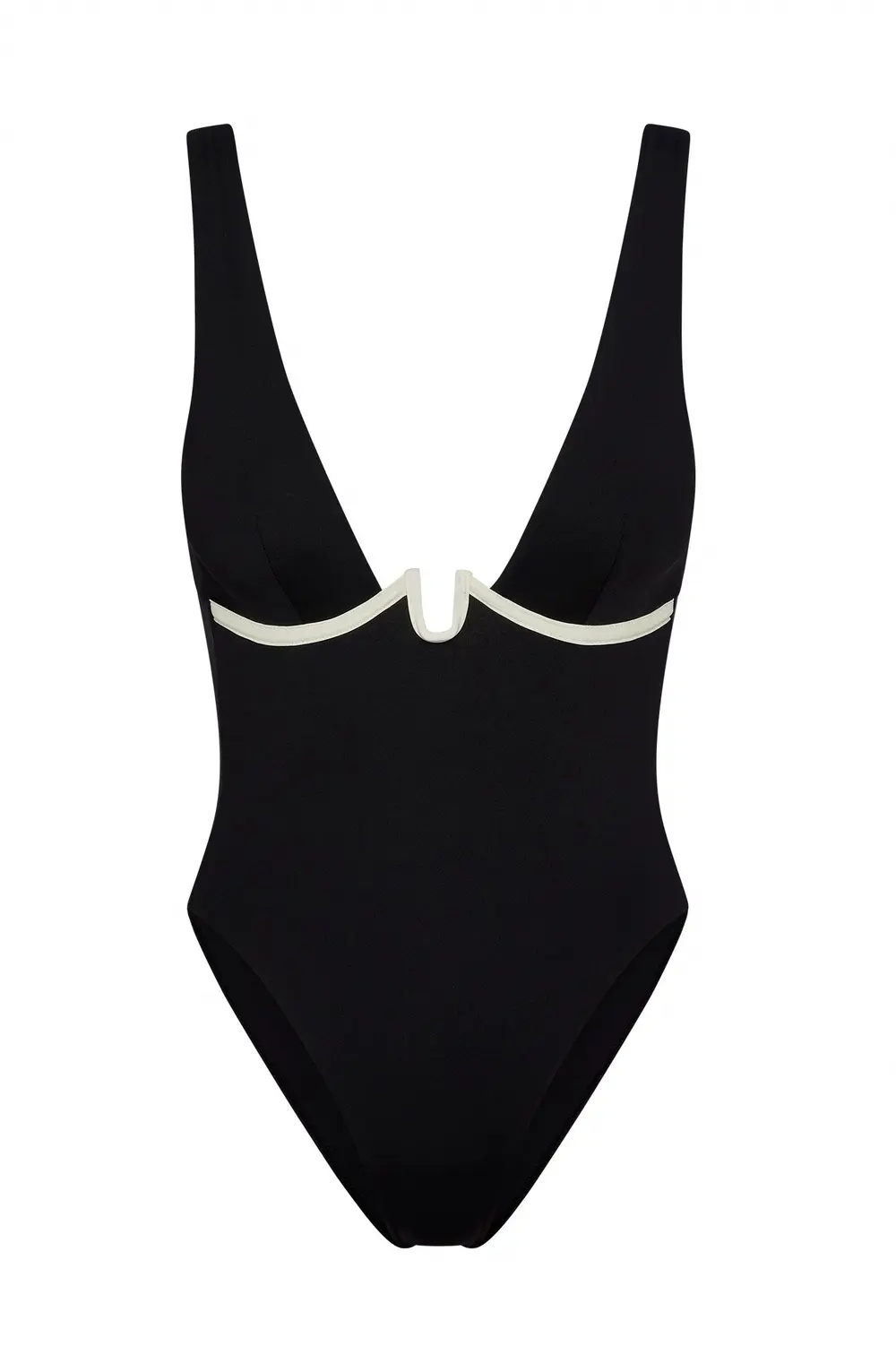 Milos One Piece - Black/Ivory