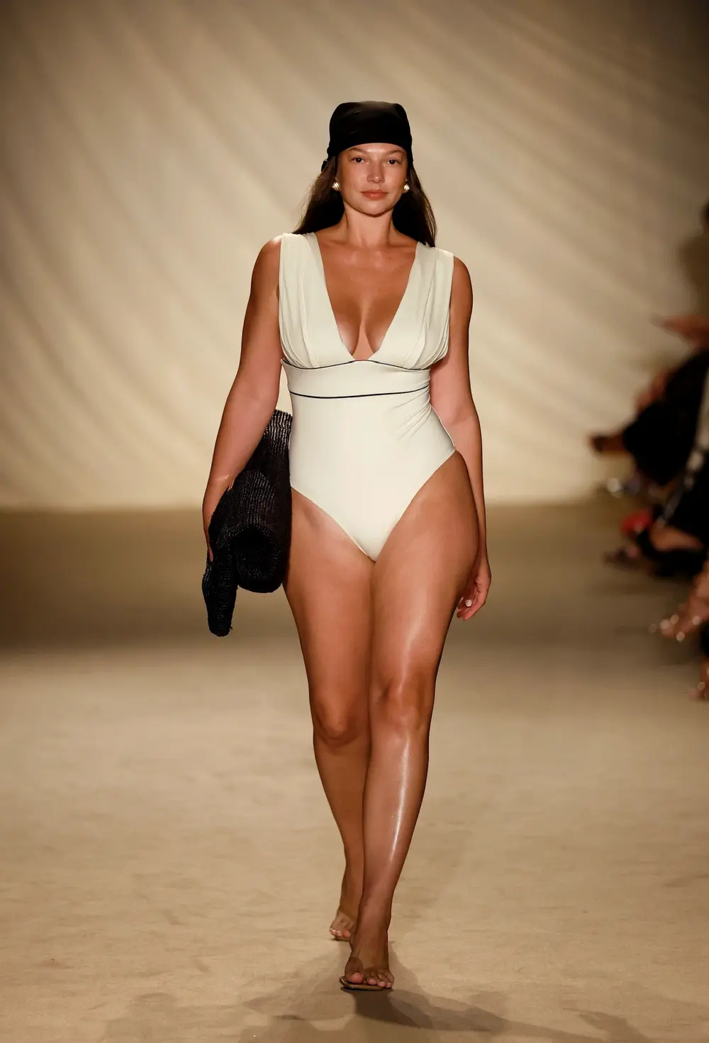 Aruba One Piece - Ivory/Black