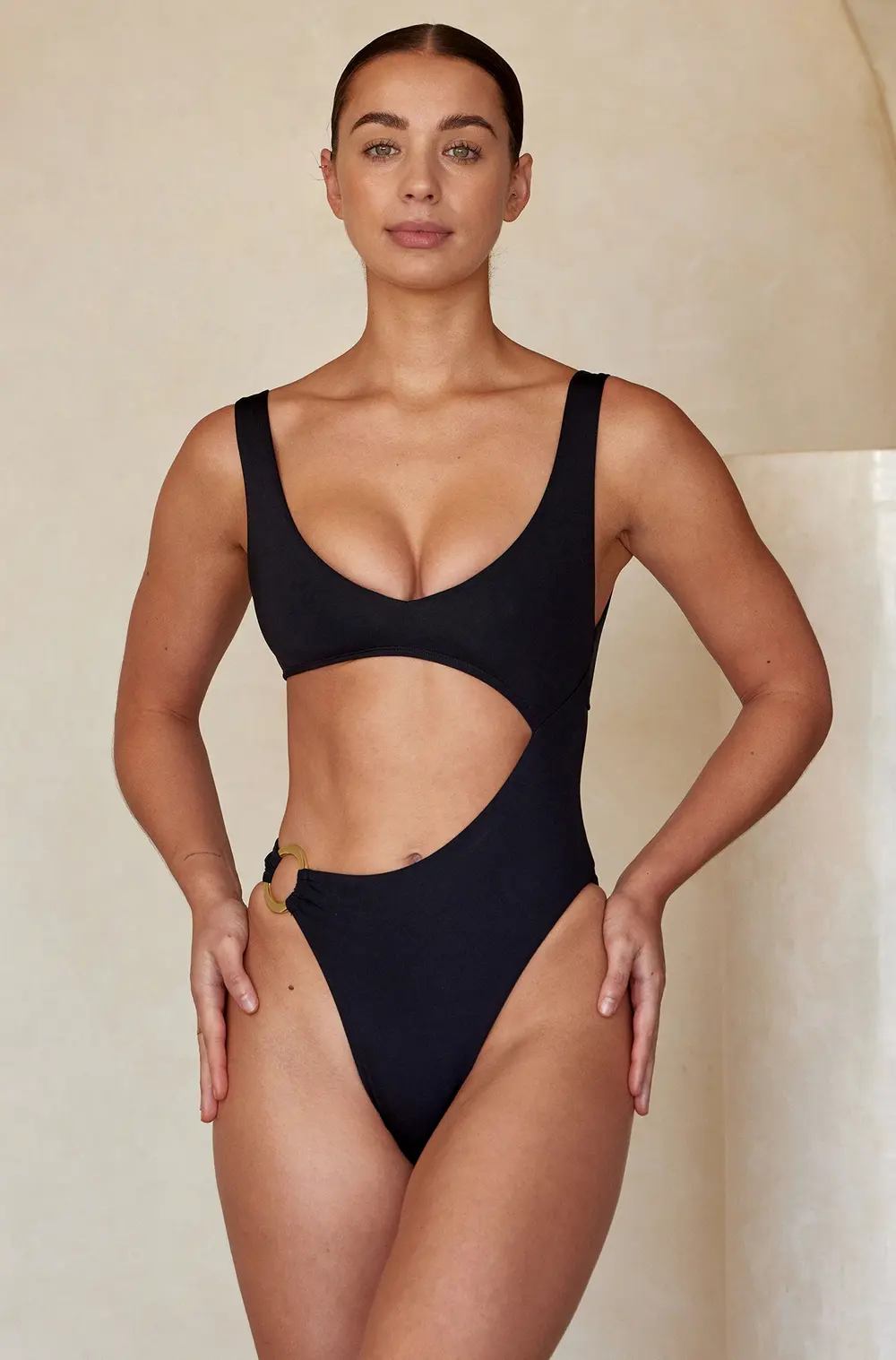St. Barth's One Piece - Black