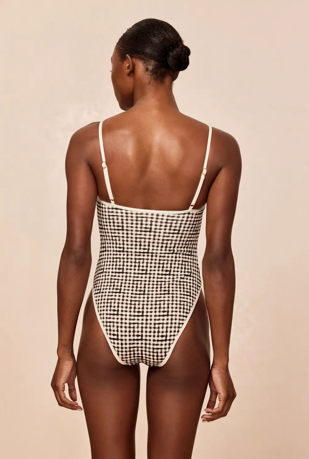 Ravello One Piece - Black Gingham