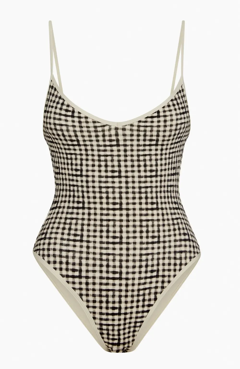 Ravello One Piece - Black Gingham