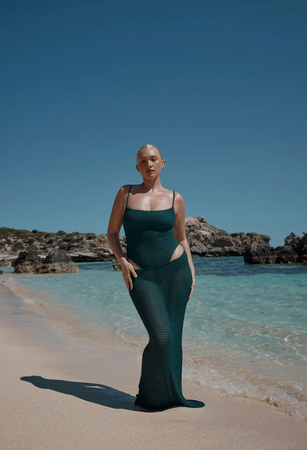 Sausalito One Piece - Evergreen Crinkle