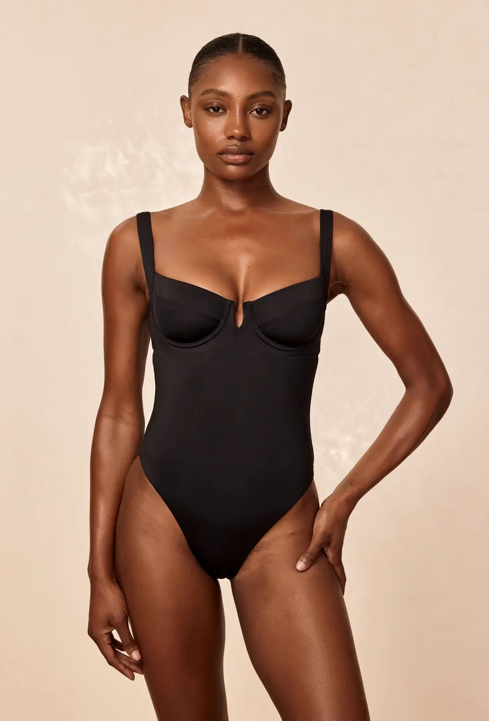 Clovelly One Piece - Black