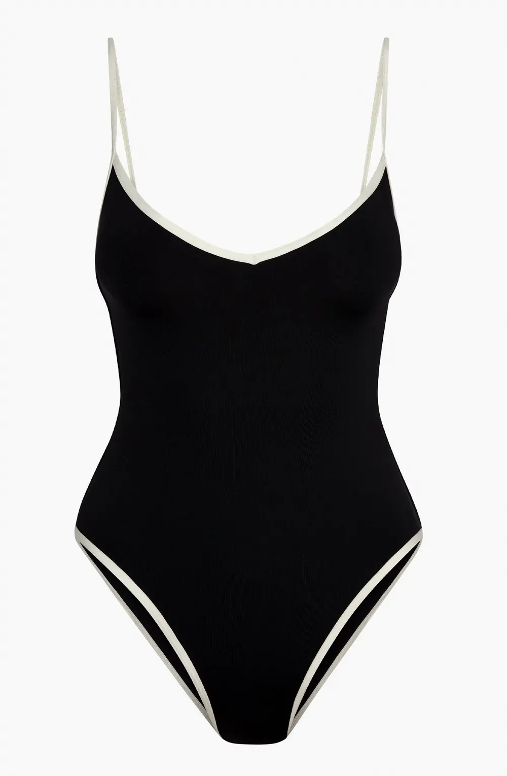 Ravello One Piece - Black/Ivory