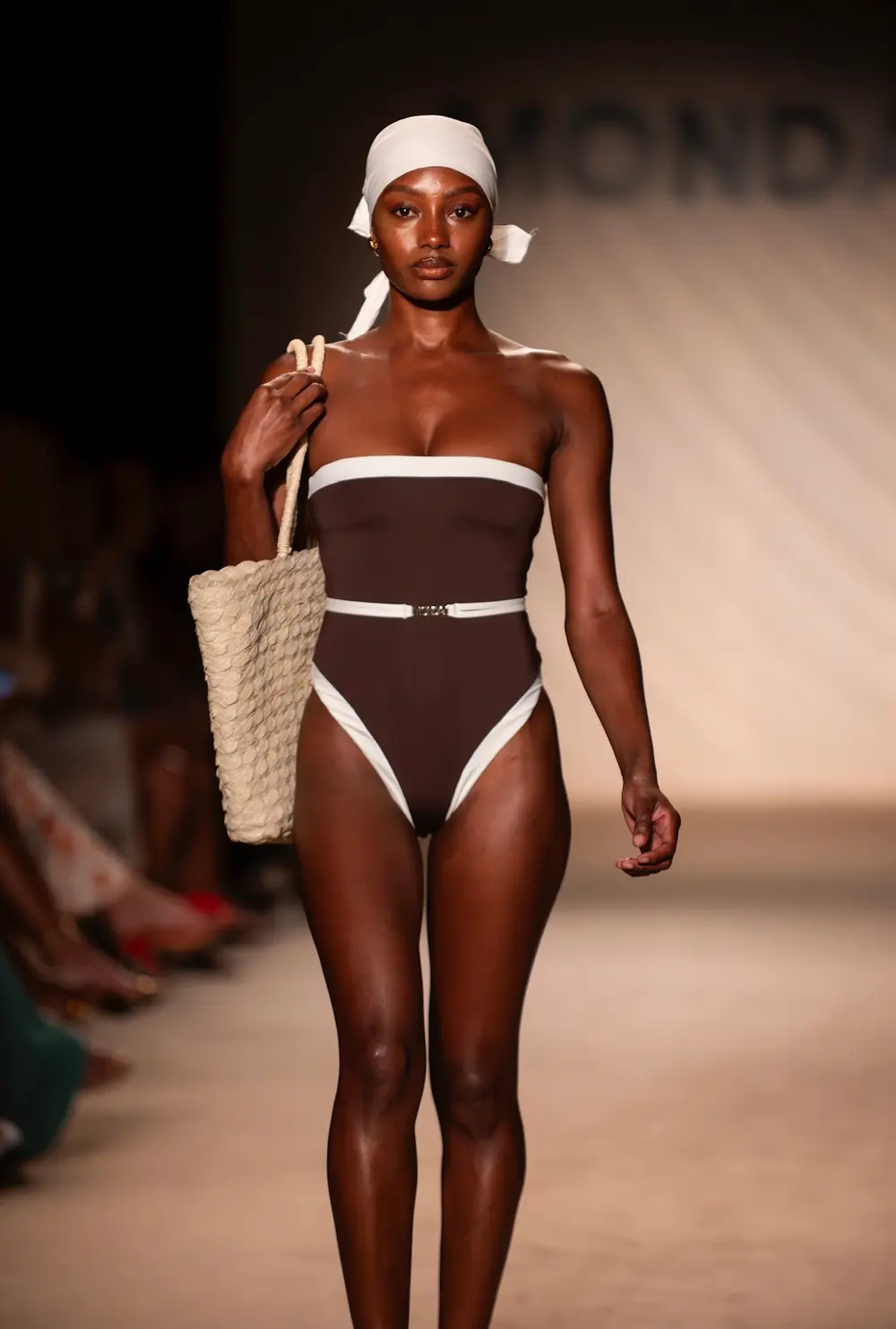 Miami One Piece - Espresso/Ivory