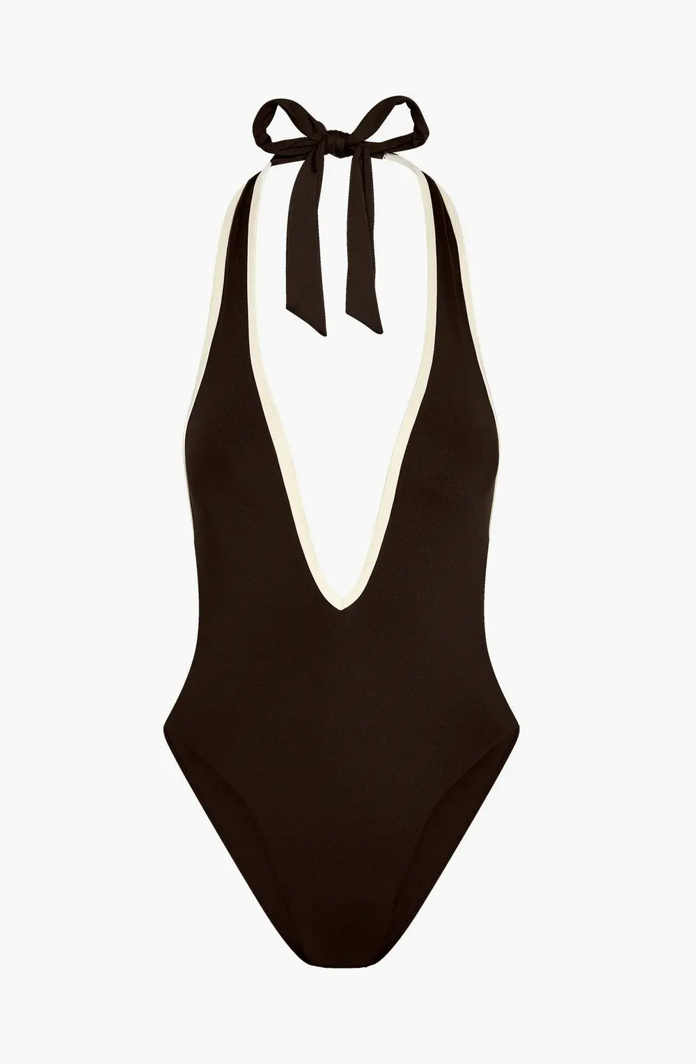 Cyprus One Piece - Espresso/Ivory