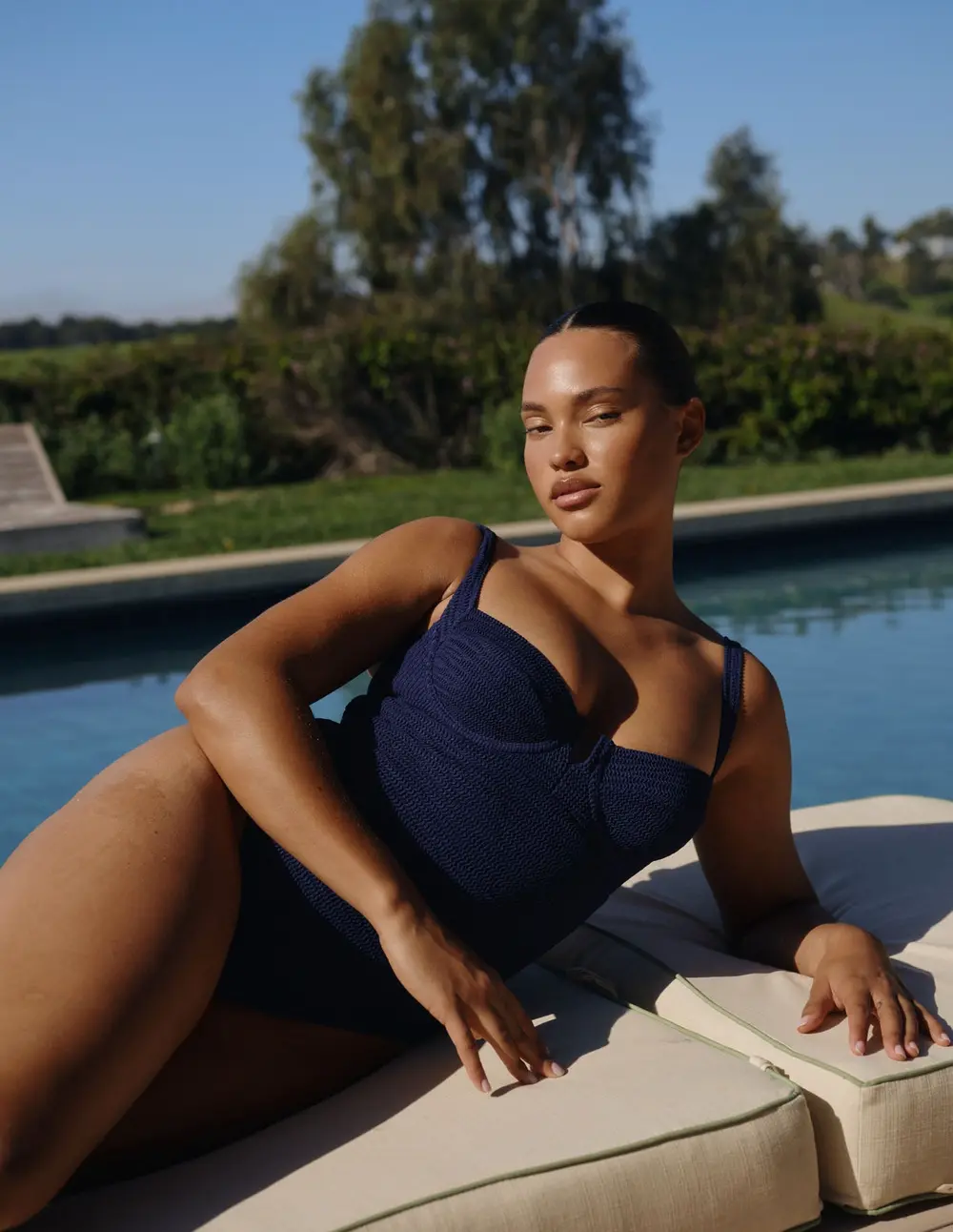 Clovelly One Piece - Midnight Crinkle