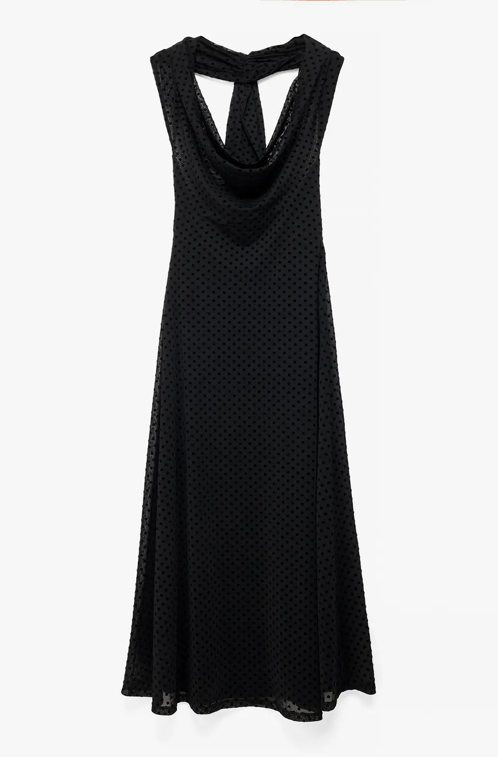 Halterneck Maxi Dress Black