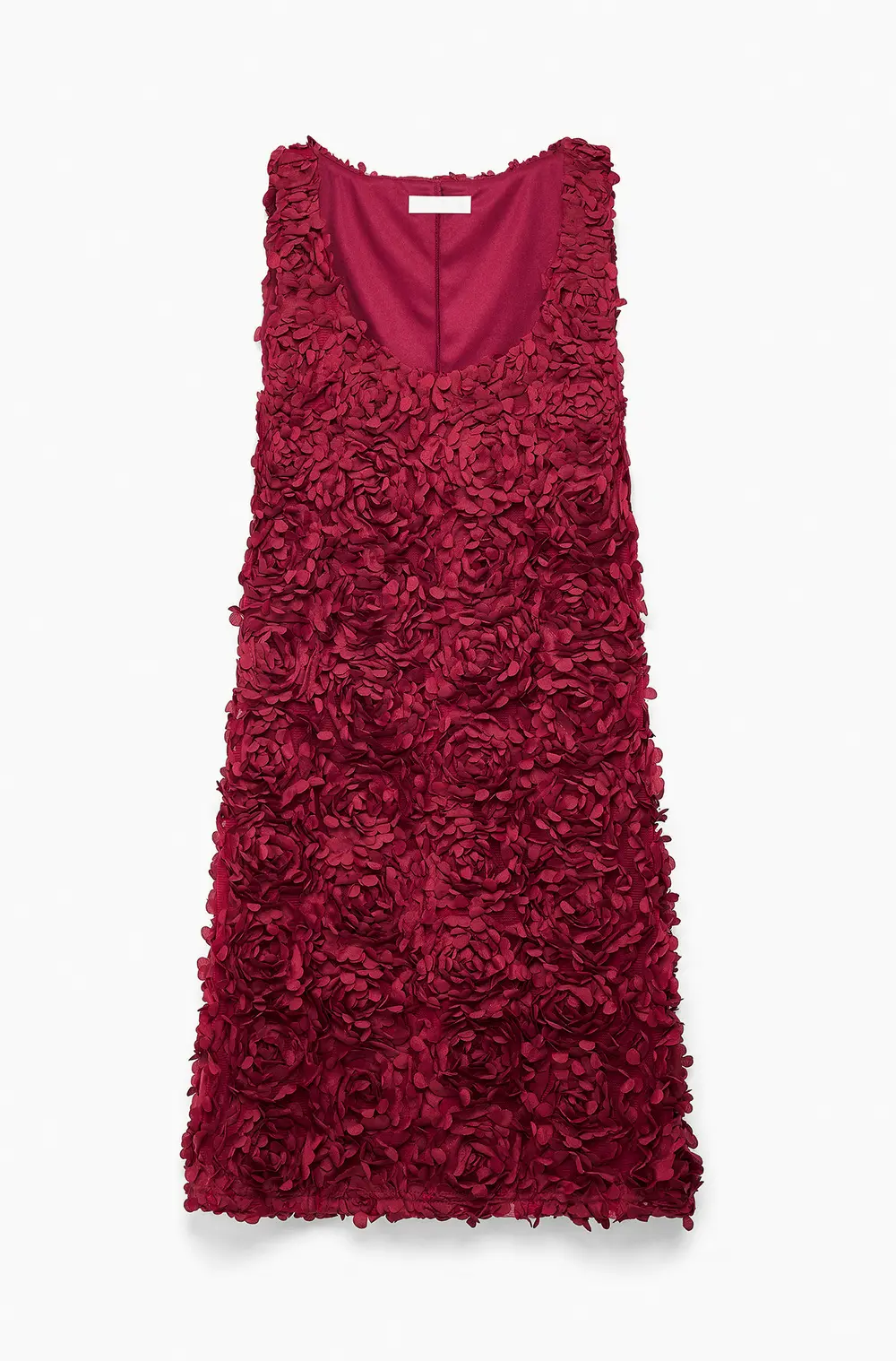 Mini Floral Dress Red