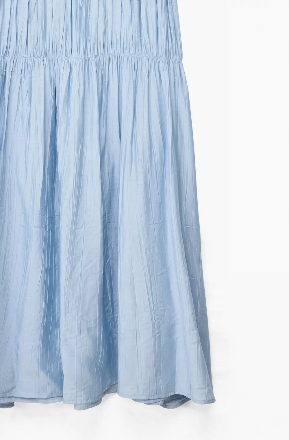 Seam Detail Maxi Dress Blue