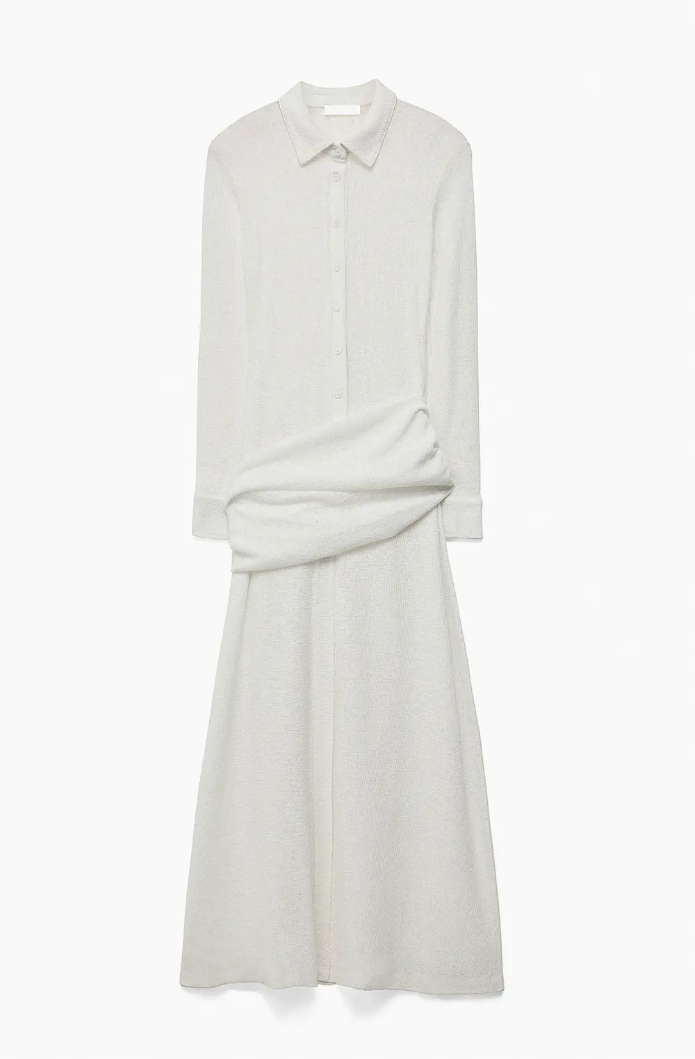 Waist Tie Maxi Dress Offwhite