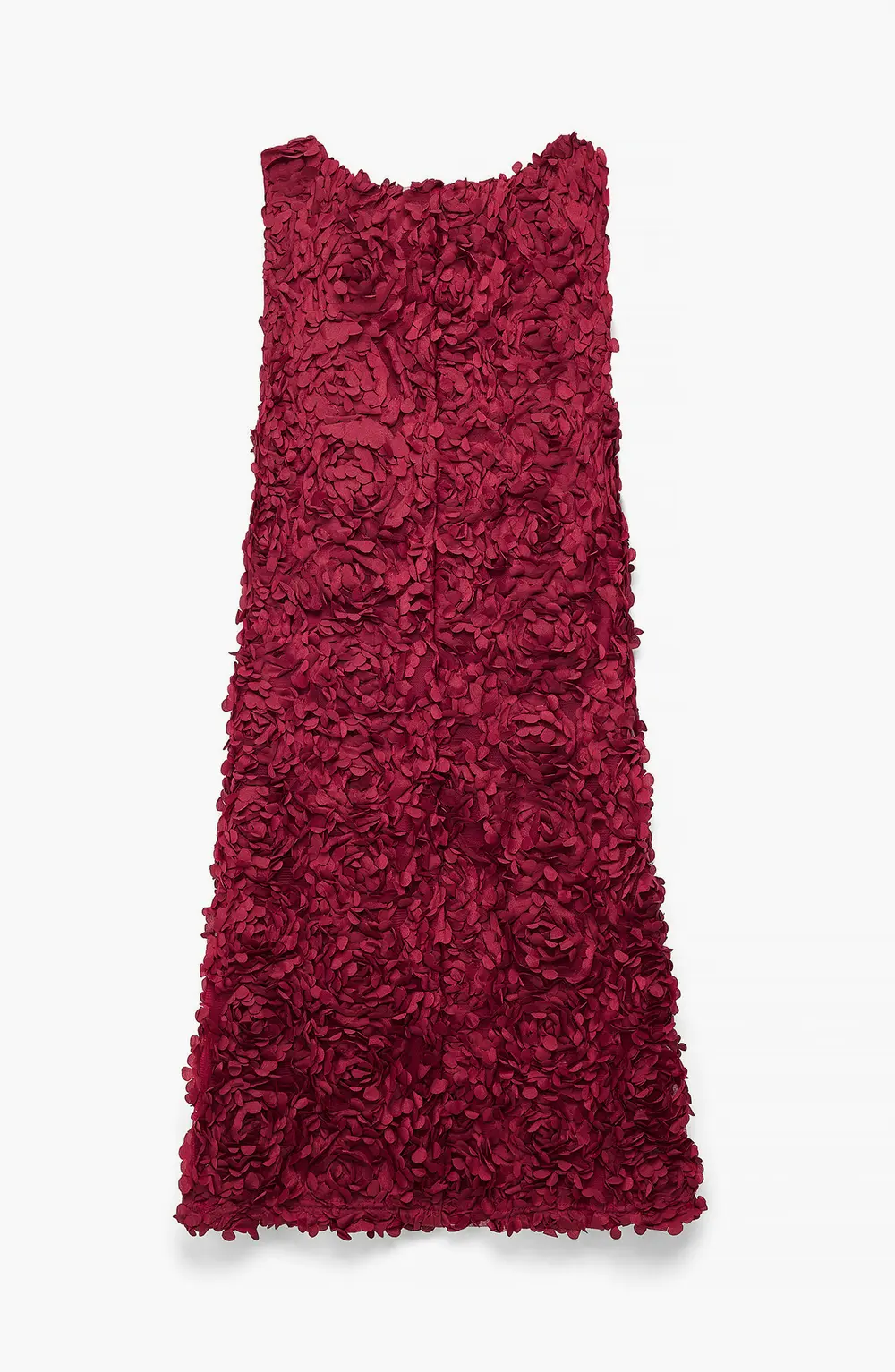 Mini Floral Dress Red