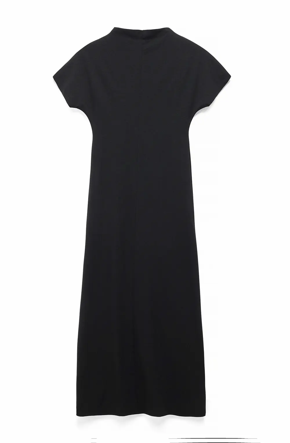Scrunch T-shirt Dress Black