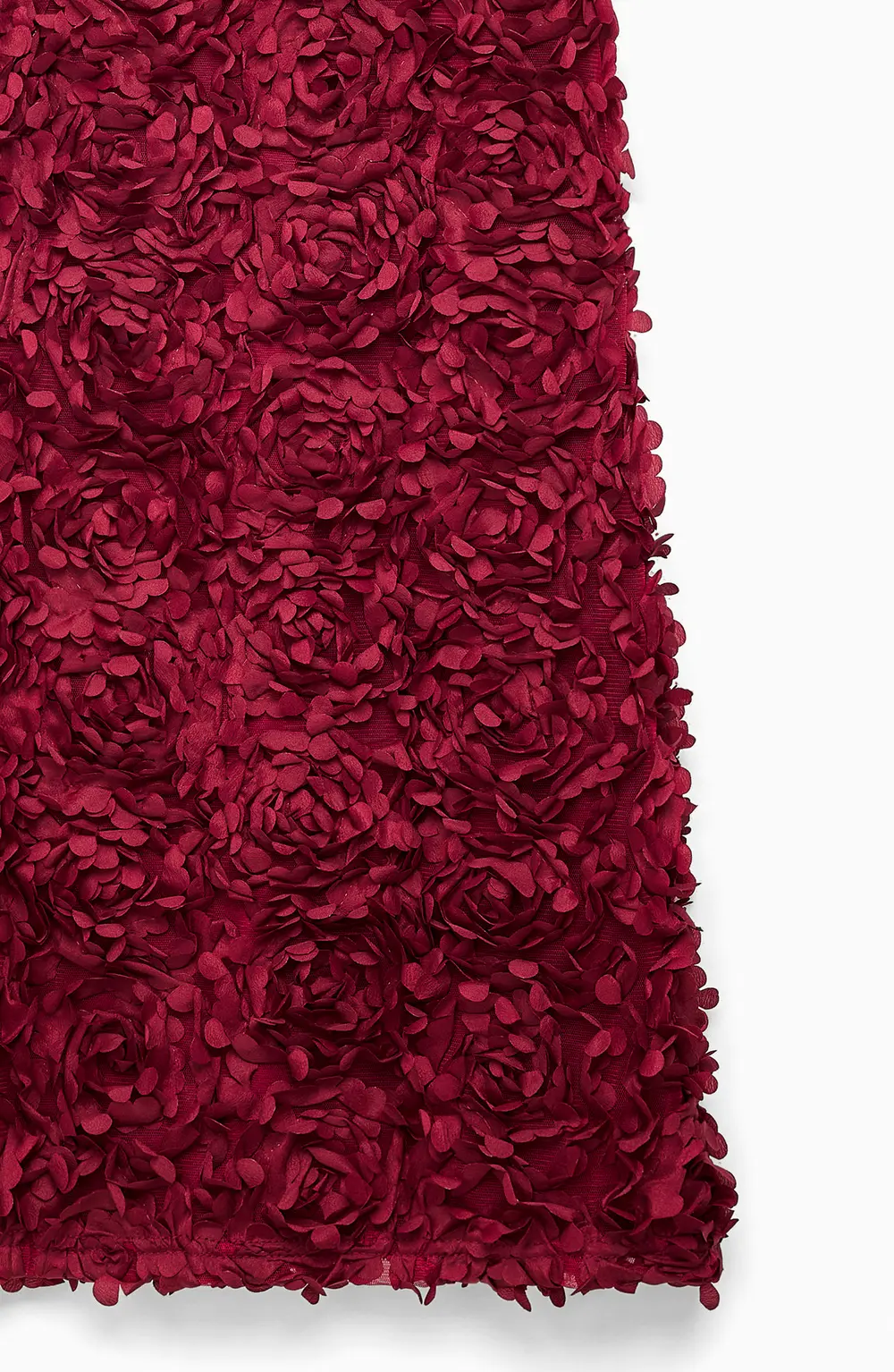 Mini Floral Dress Red