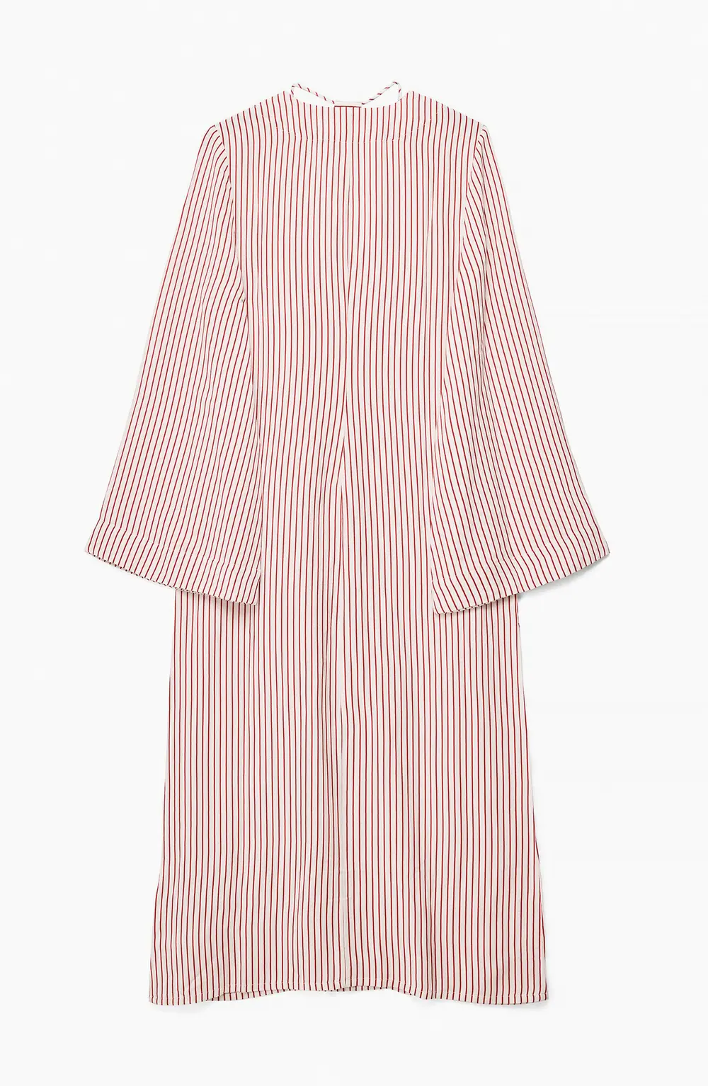 Linen Blend Striped Caftan Stripe