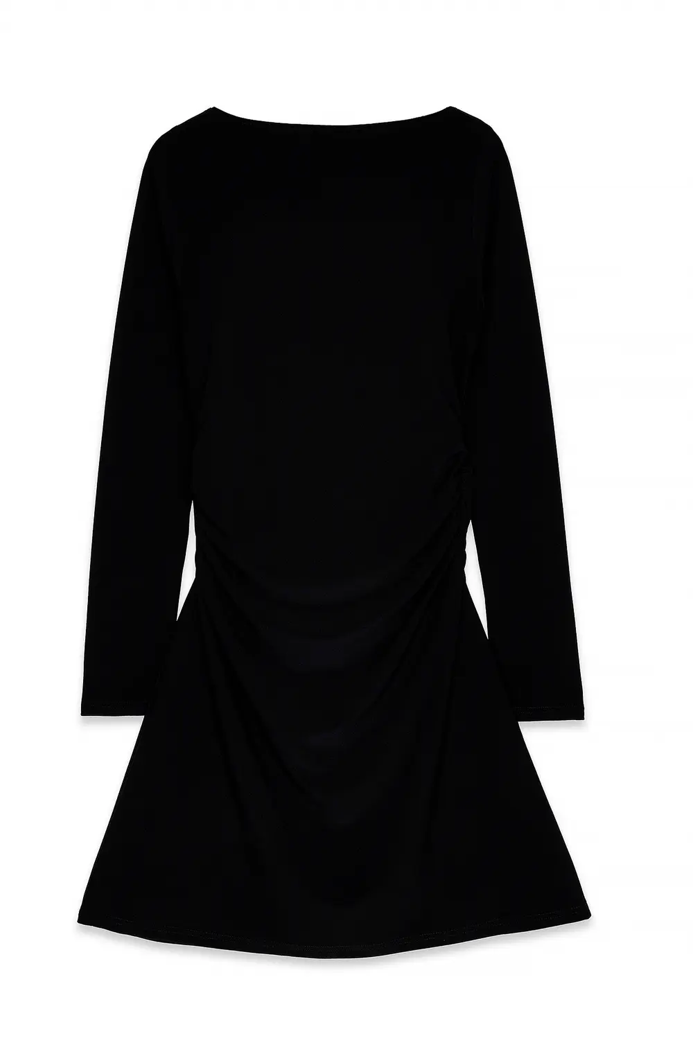 Long Sleeve Mini Dress Black