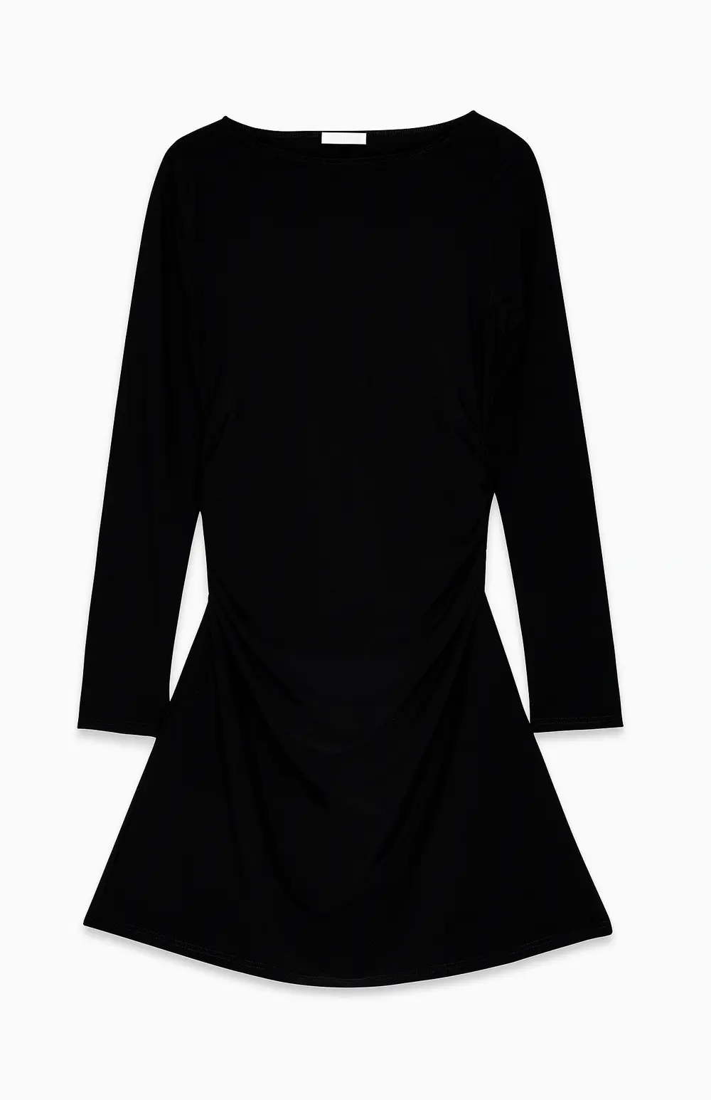 Long Sleeve Mini Dress Black