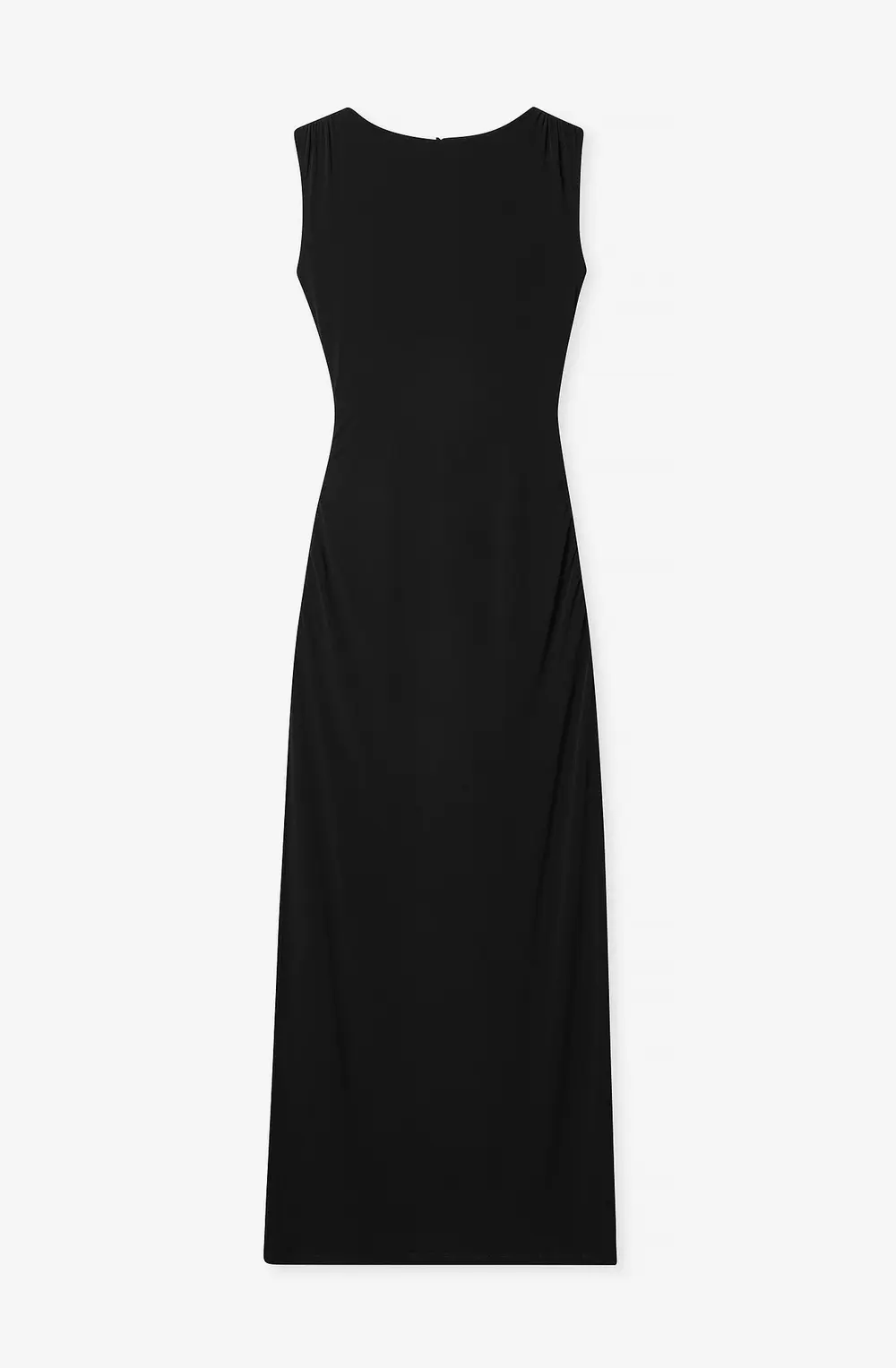Open Back Maxi Dress Black