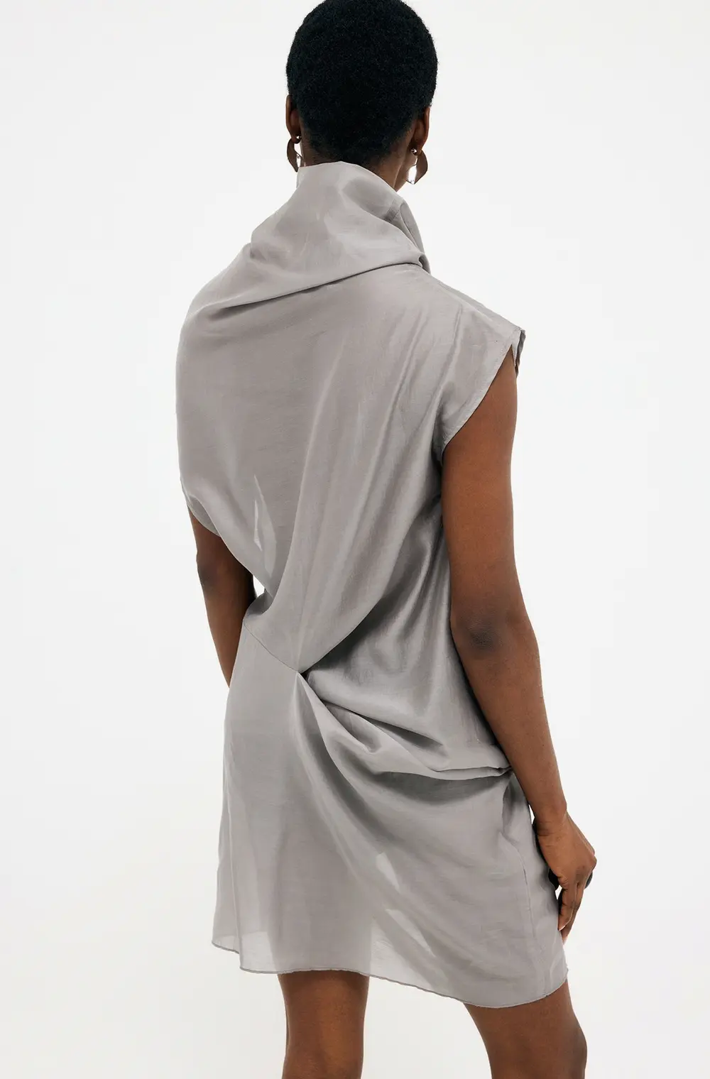 Transparent Dress Grey