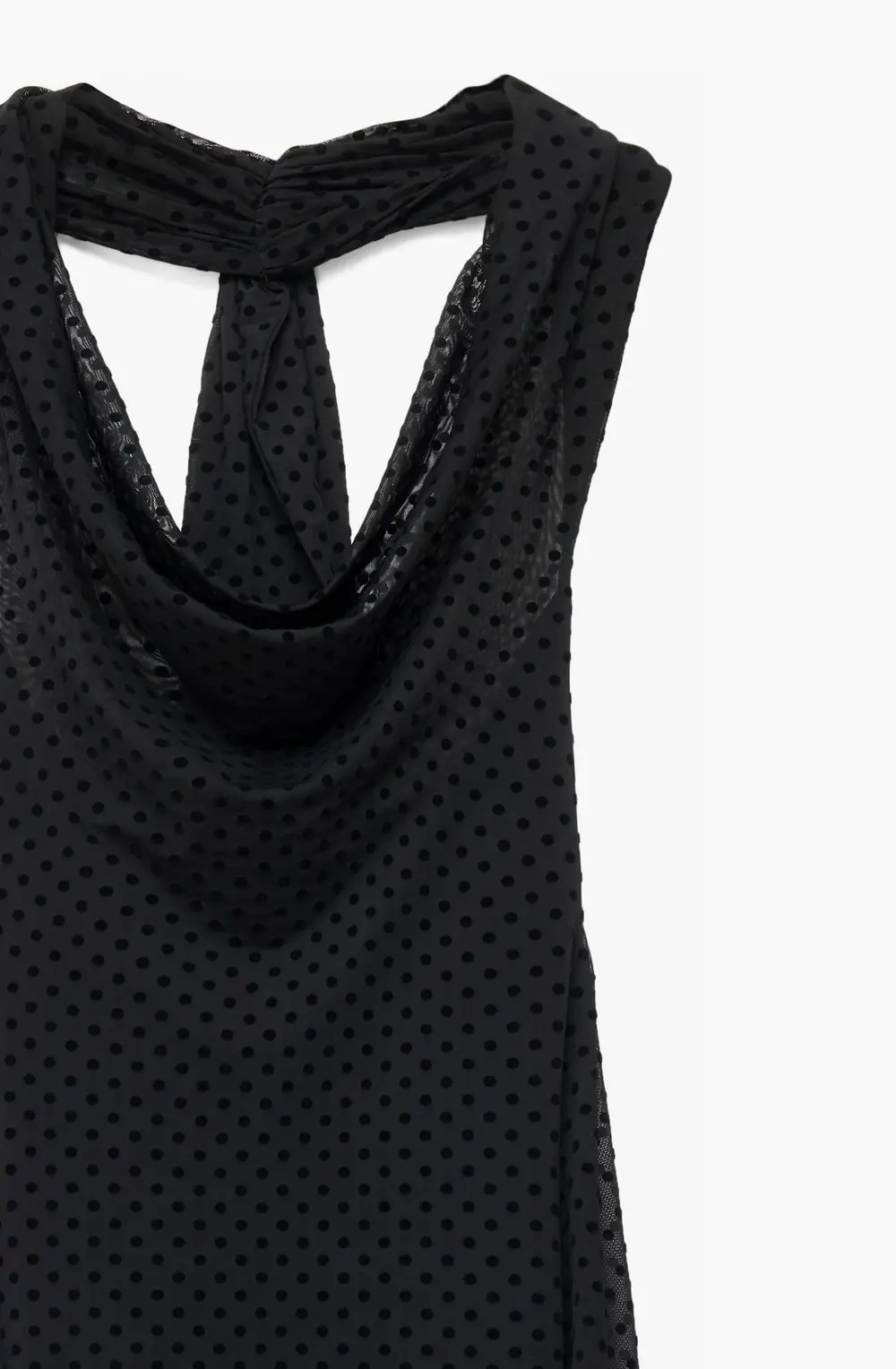 Halterneck Maxi Dress Black