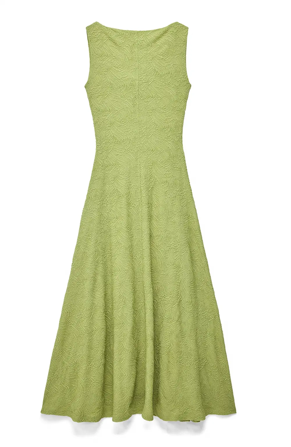 Waterfall Front Maxi Dress Green