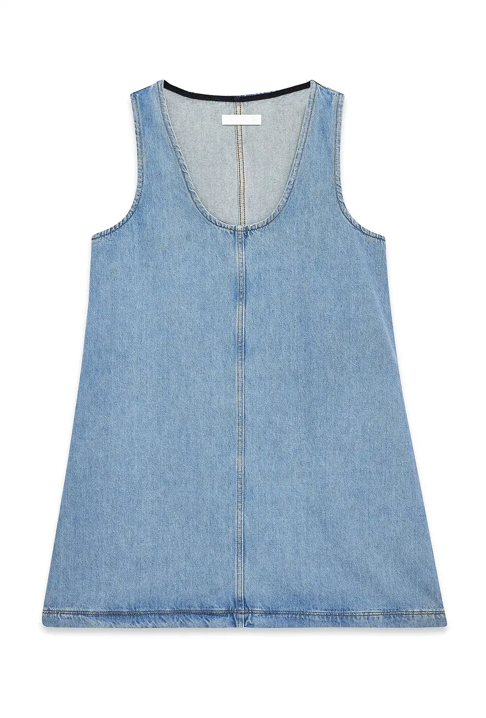 Denim Mini Dress Blue