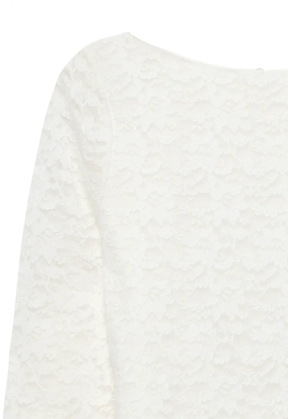 Open Back Mini Dress White