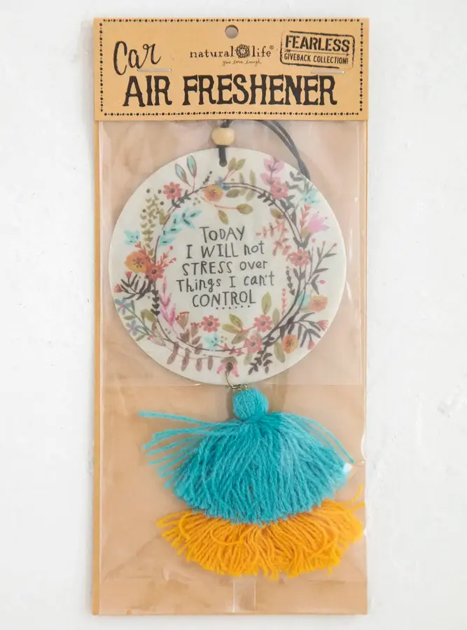 Car Air Freshener - Today I Will Not Stress