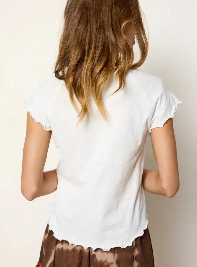 Lily Cotton Short Sleeve Tee Shirt - Puppies
