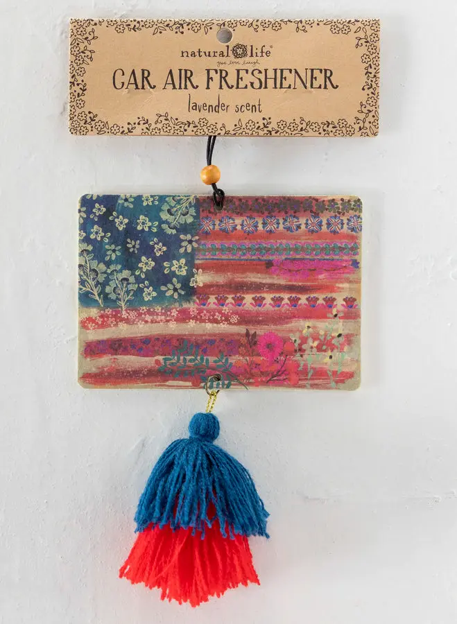 Car Air Freshener - American Flag