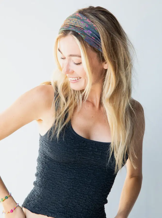 Full Boho Bandeau® Headband - Vintage Patchwork