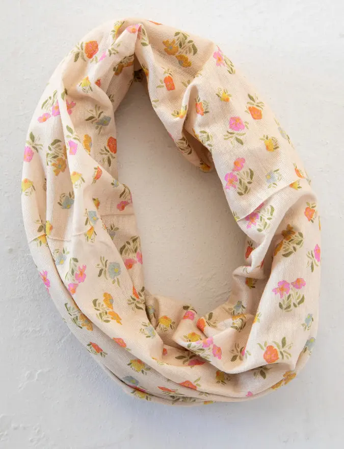 Full Boho Bandeau® Headband - Pastel Floral