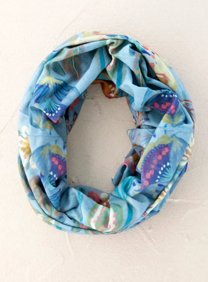 Full Boho Bandeau® Headband - Mandala Folk Garden