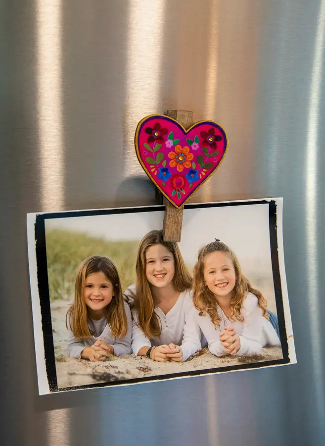 Magnet Happy Clips, Set of 2 - Heart