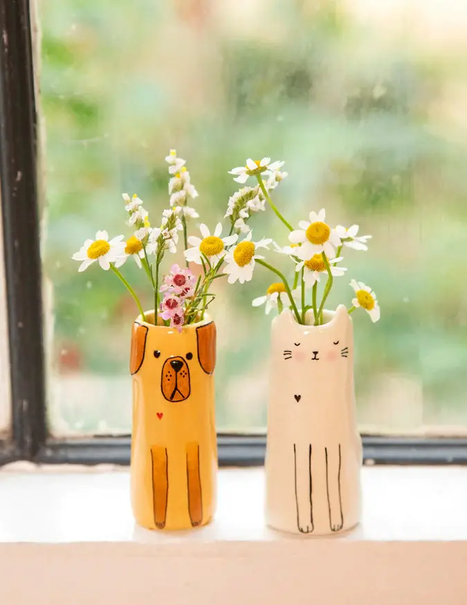 Cutest Little Bud Vase - Dog