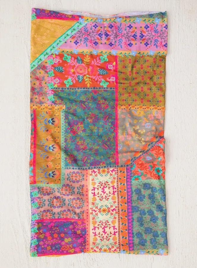 Full Boho Bandeau® Headband - Multi Patchwork